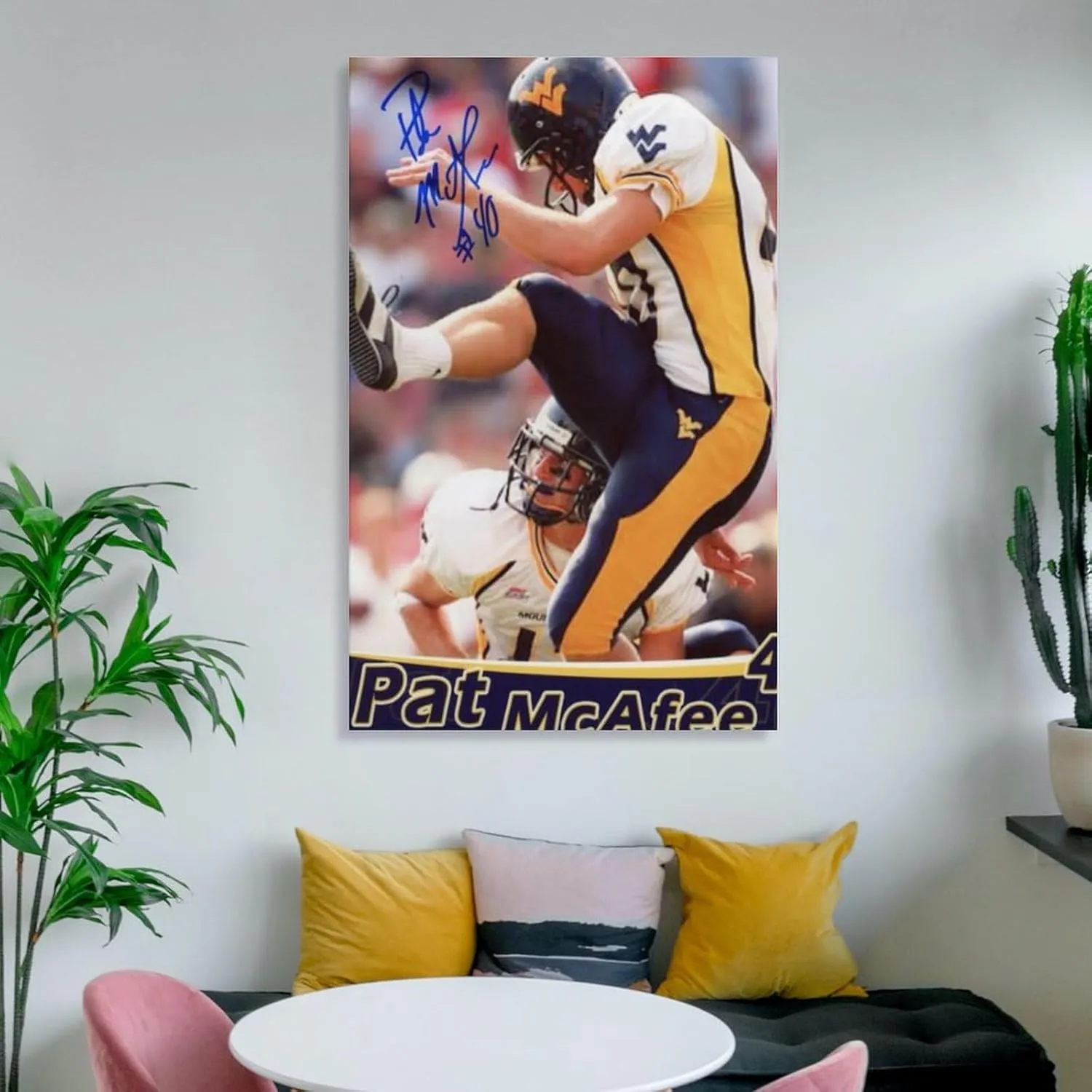 Pat McAfee Poster Room Aesthetic Poster Print Art Wall Painting Canvas Posters Modern Bedroom Decor 20x30inch(50x75cm)