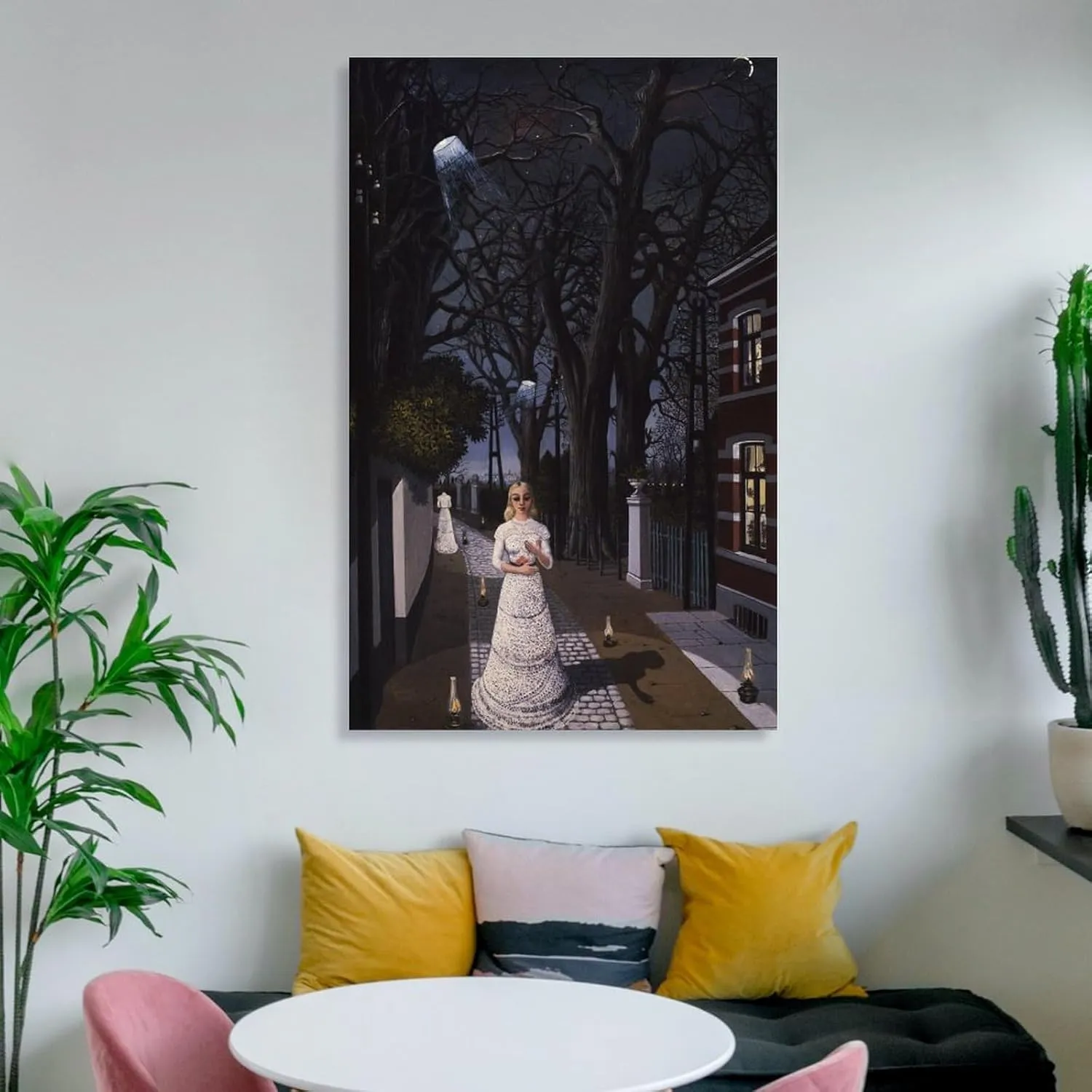 Paul Delvaux Posters Print Artworks Canvas Poster Room Aesthetic Wall Art Prints Home Modern Decor Gifts Framed-unframed 16x24inch(40x60cm)