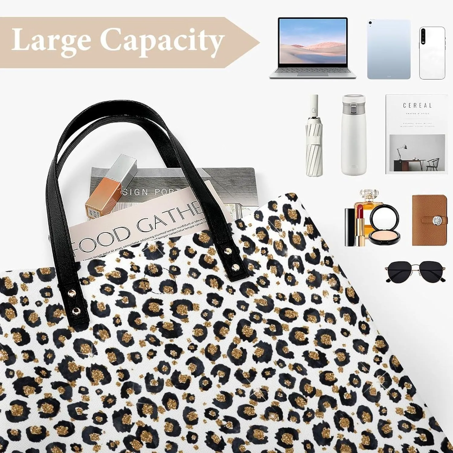 Penguin Bird Fashionable All Printed Leather Handbag Unisex