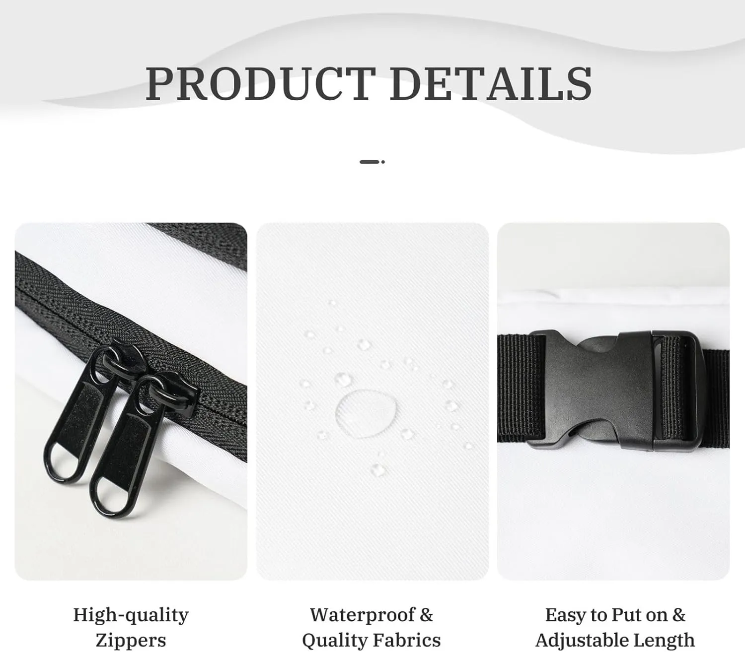 Personalized Fanny Pack for Men Women Custom Belt Bag with Photo Logo Text Gift for Fitness Travel Lovers