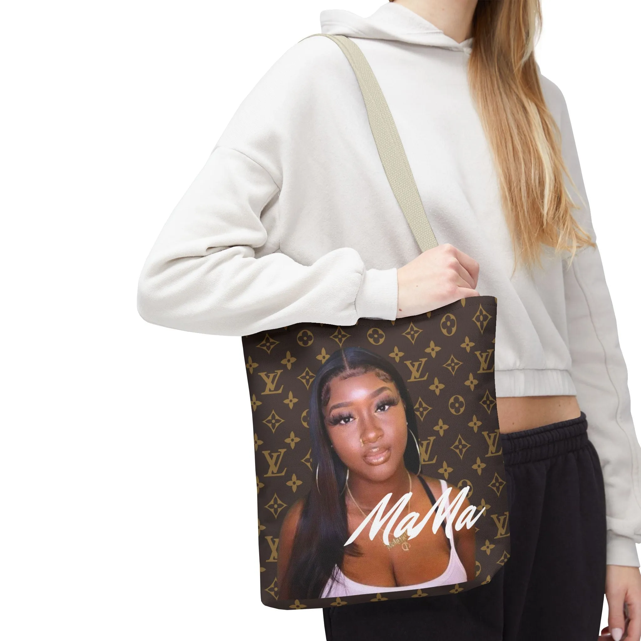 Personalized Fashion Tote Bag - Stylish MaMa Design