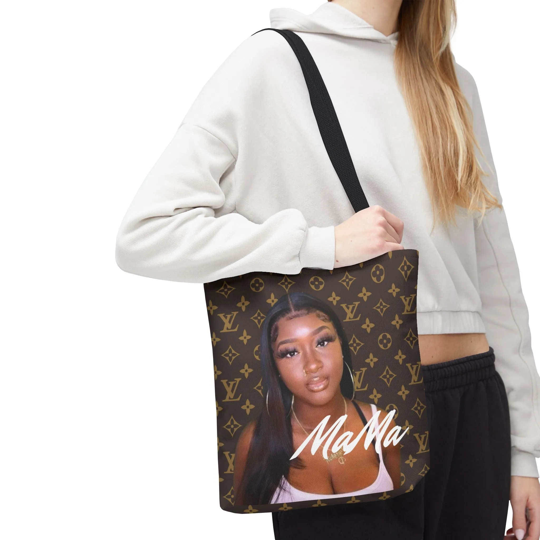 Personalized Fashion Tote Bag - Stylish MaMa Design