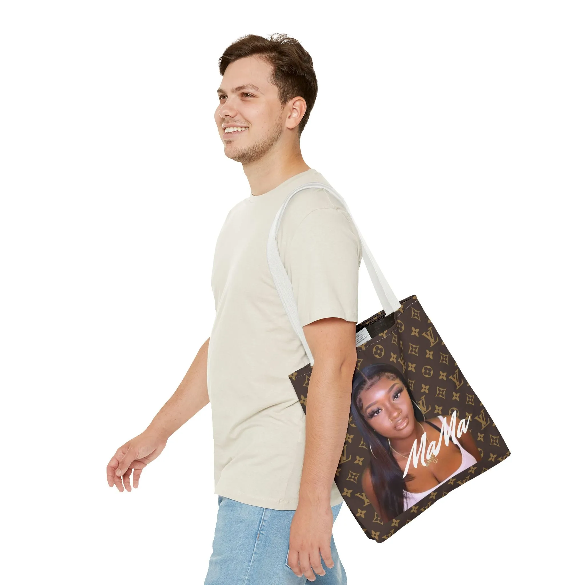 Personalized Fashion Tote Bag - Stylish MaMa Design