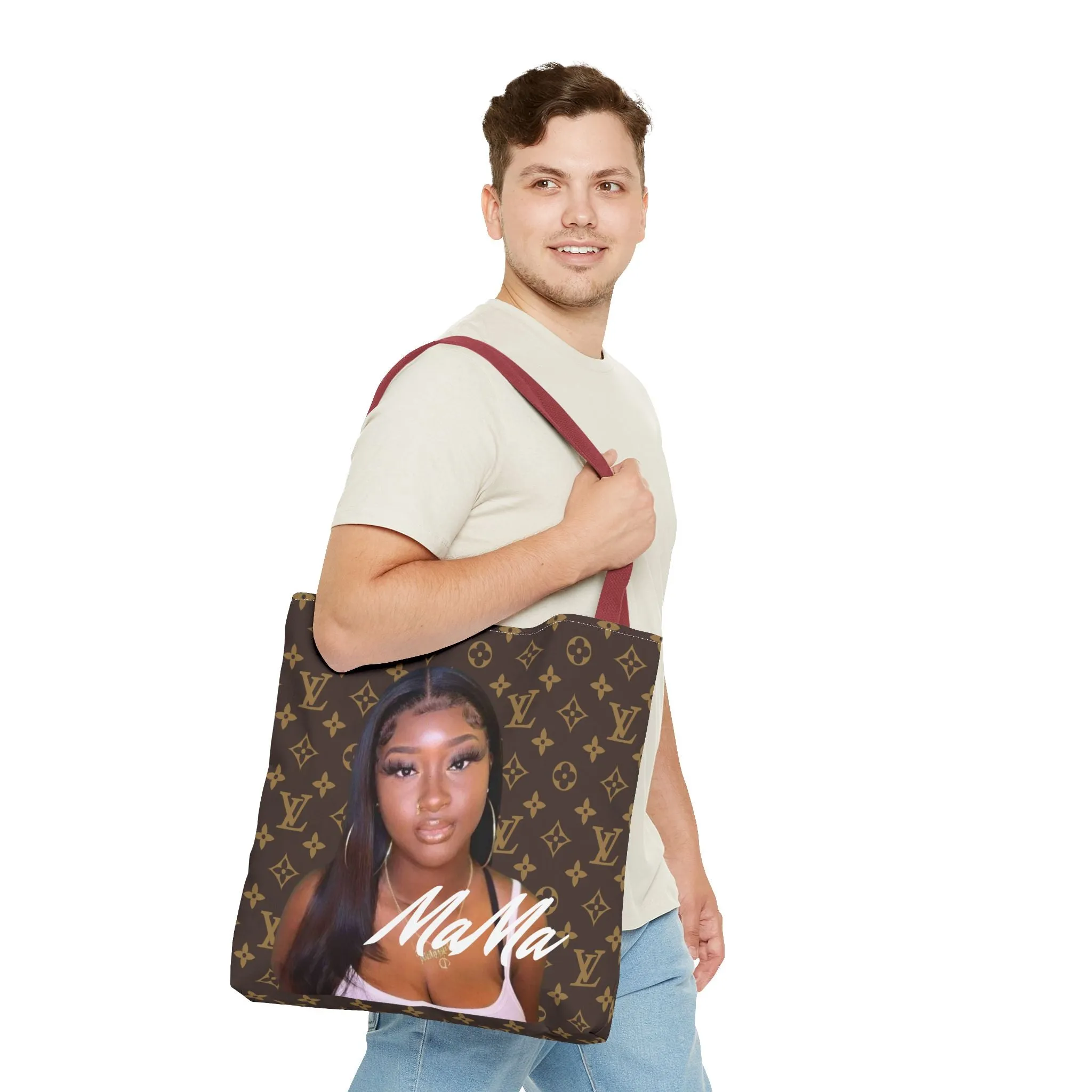 Personalized Fashion Tote Bag - Stylish MaMa Design
