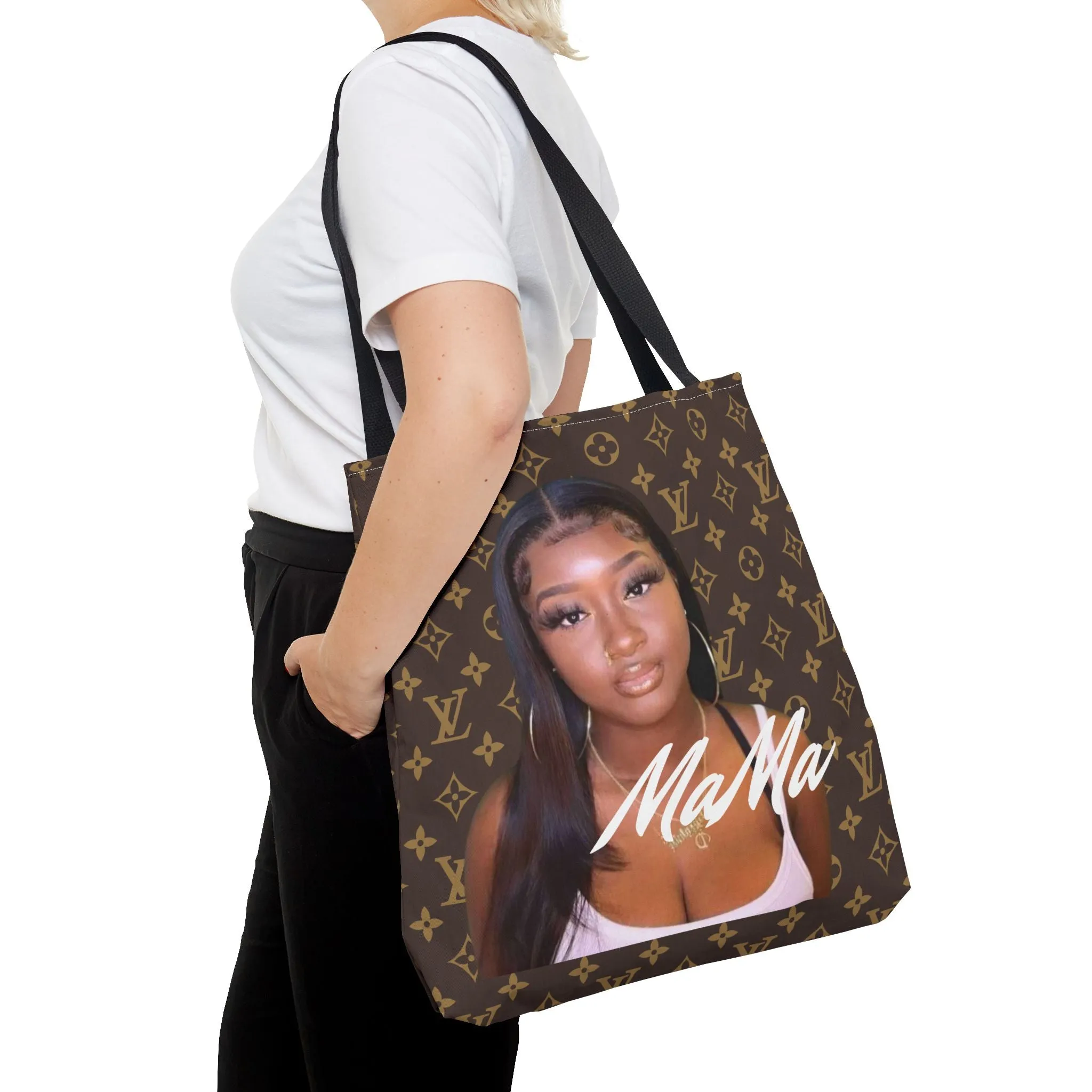 Personalized Fashion Tote Bag - Stylish MaMa Design