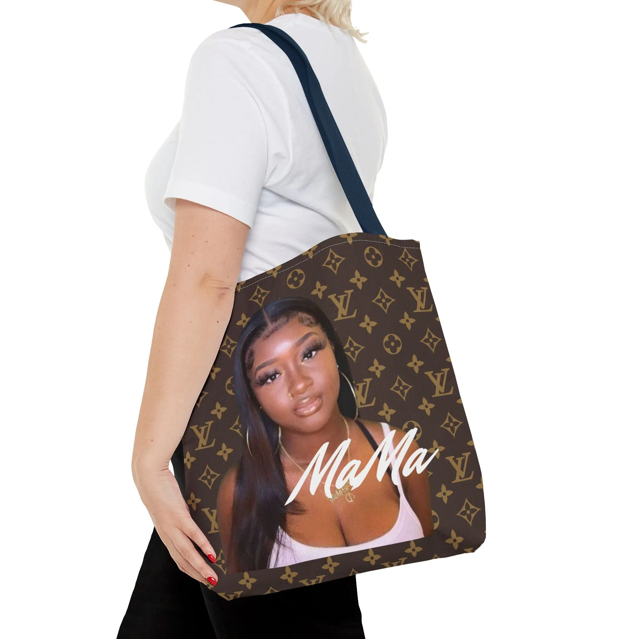 Personalized Fashion Tote Bag - Stylish MaMa Design