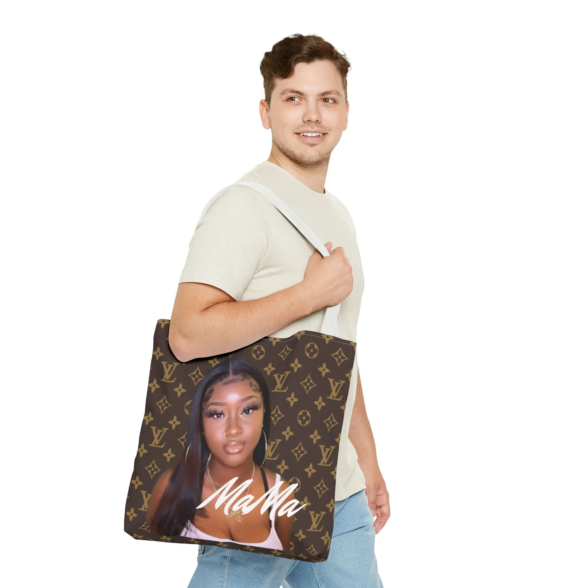 Personalized Fashion Tote Bag - Stylish MaMa Design