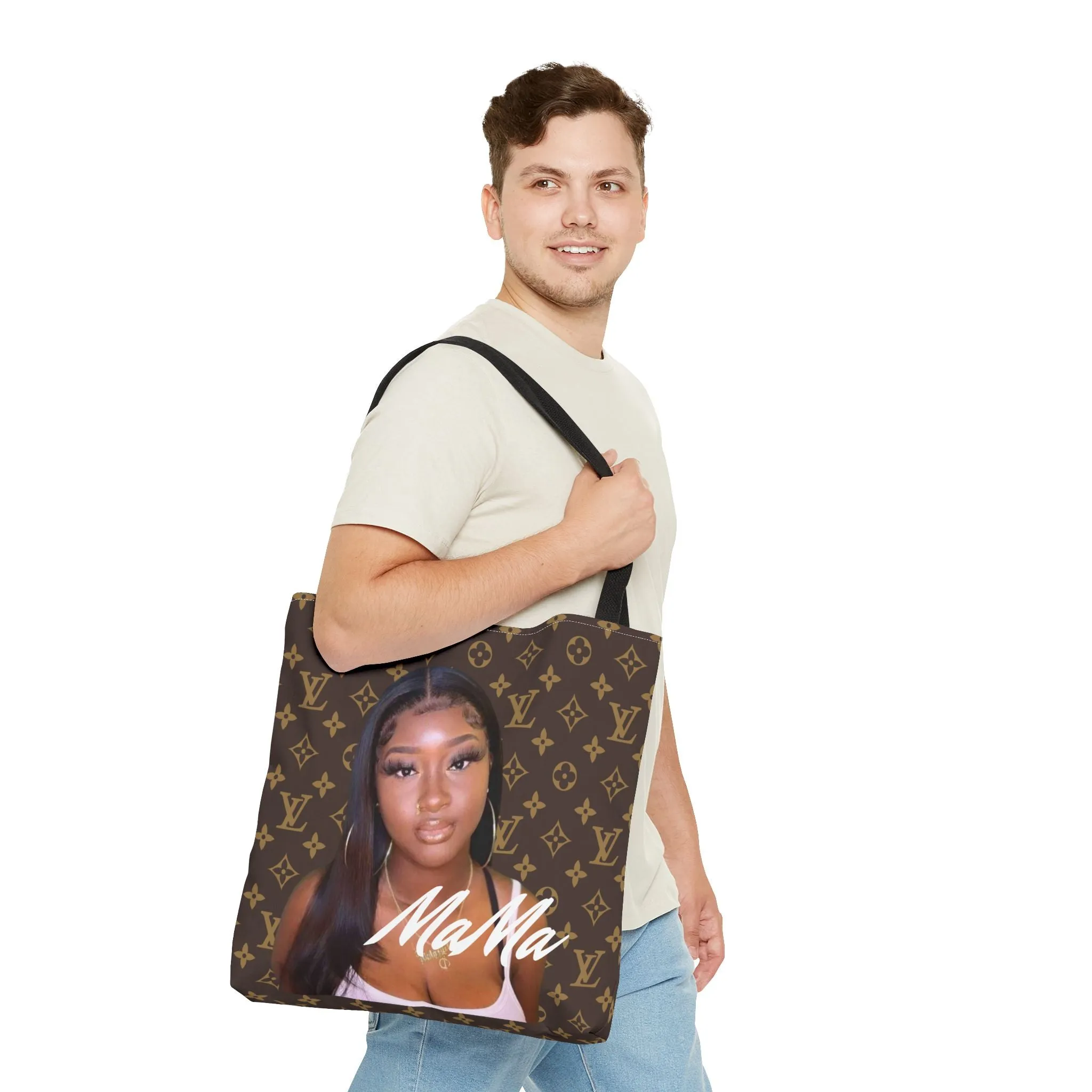 Personalized Fashion Tote Bag - Stylish MaMa Design