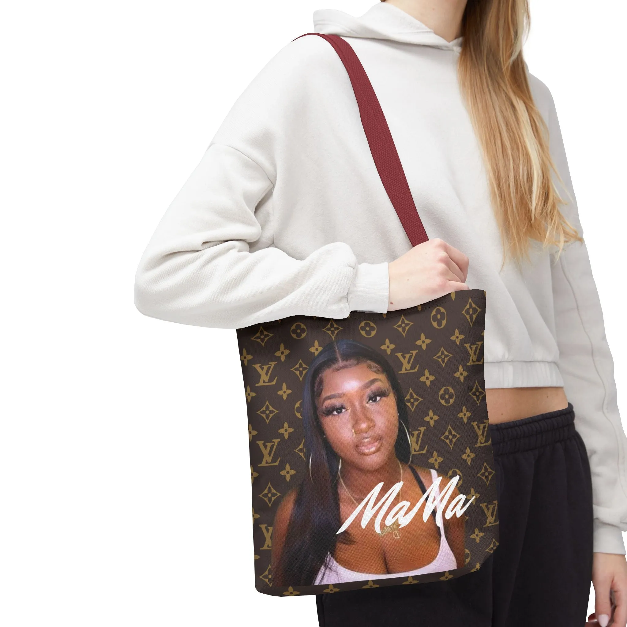 Personalized Fashion Tote Bag - Stylish MaMa Design
