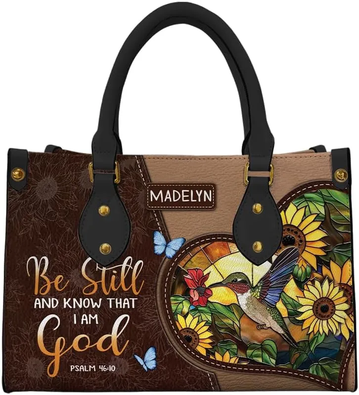 Personalized Handbags for Women, Custom Name Leather Handbags,Mother's Day Gift