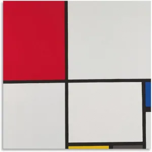 Piet-Mondrian-G-226-Ohne-Titel E8ad1d2871 Canvas Poster Wall Art Picture Prints Hanging Photo Decor Home Posters Artworks 28x28inch(70x70cm)
