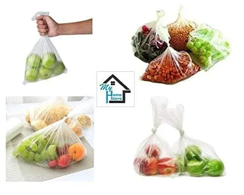 Plastic Bags Roll (Roll Weight: 1.50kg)Clear