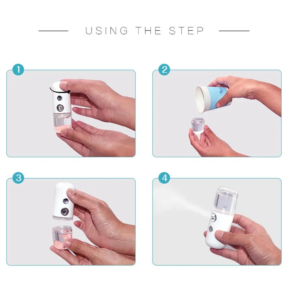 Pocket Size Handheld Multipurpose Nano Mist Sprayer