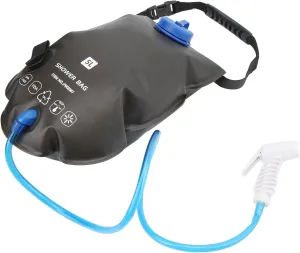 Portable Camping Shower Bag 5L with Spraying Machine, TPU with Food Quality, Multi Application for Outdoor Trips