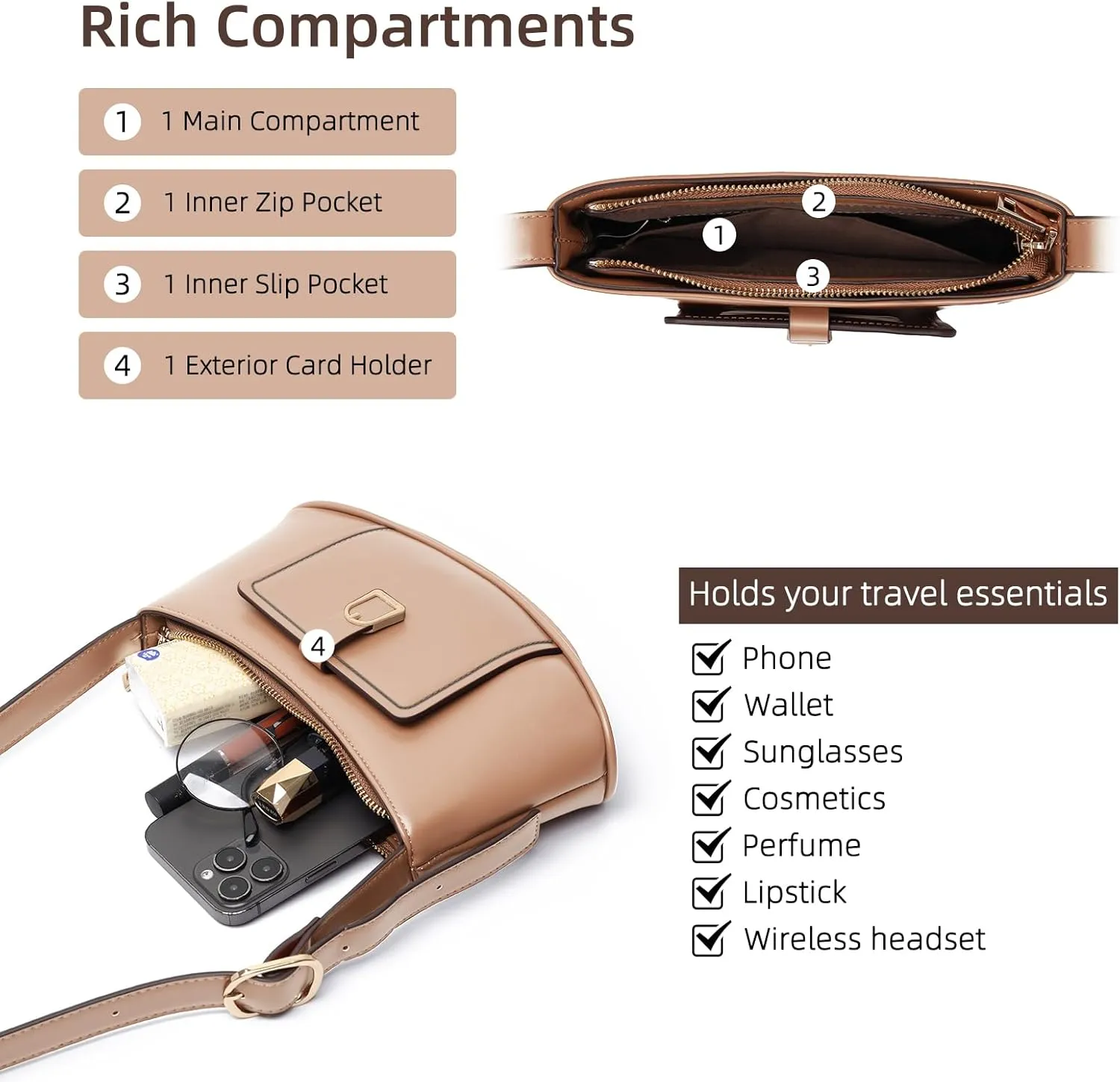 Prettyzys Shoulder Bags for Women Vintage Handbag Retro Classic Small Purse Cute Hobo Tote Handbag Mini Clutch Purse