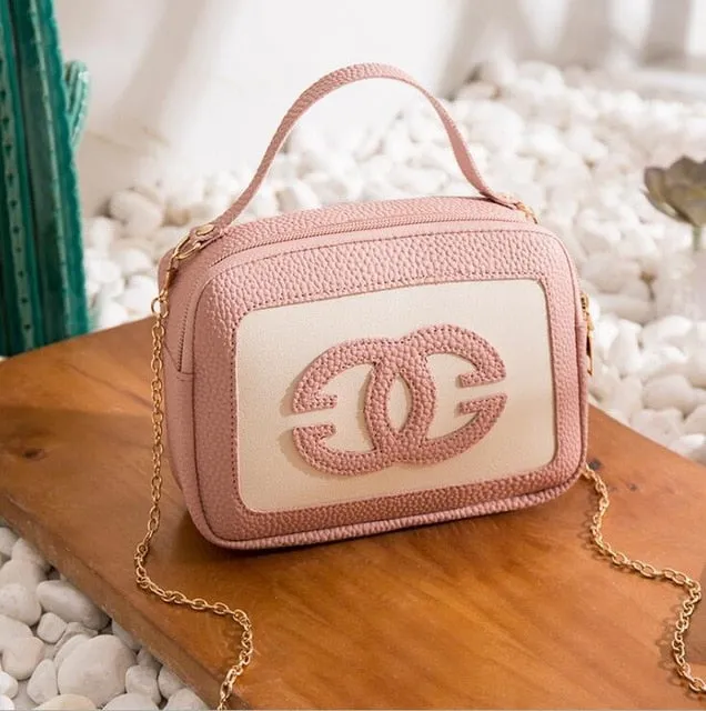 PU Leather Summer Small Bag Girl Woman Lady Handbags Women Bags Designer 2019 New Camera Shoulder Bags Brand Casual hand bag