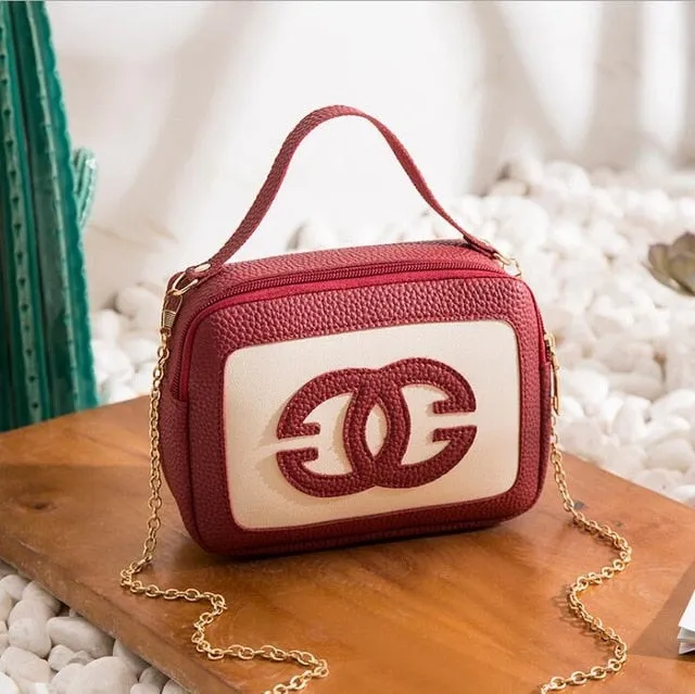 PU Leather Summer Small Bag Girl Woman Lady Handbags Women Bags Designer 2019 New Camera Shoulder Bags Brand Casual hand bag