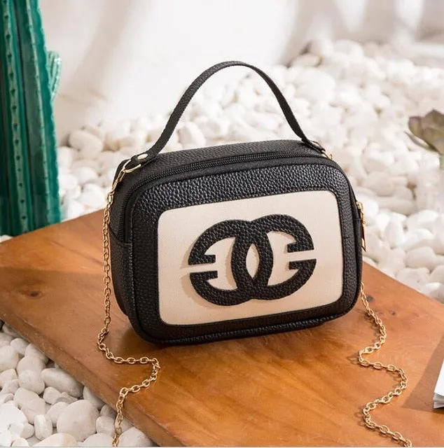 PU Leather Summer Small Bag Girl Woman Lady Handbags Women Bags Designer 2019 New Camera Shoulder Bags Brand Casual hand bag