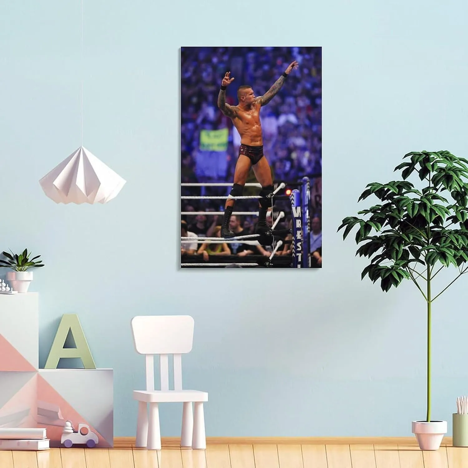 Randy- Orton Wrestler Poster (14) Posters Wall Art Painting Canvas Living Room Prints Bedroom Decor Poster Artworks 24x36inch(60x90cm)
