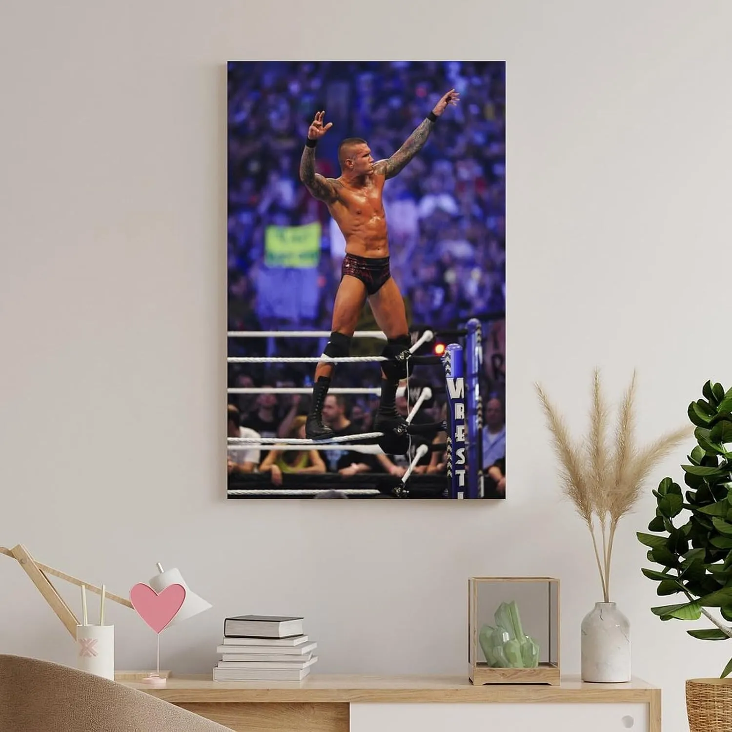 Randy- Orton Wrestler Poster (14) Posters Wall Art Painting Canvas Living Room Prints Bedroom Decor Poster Artworks 24x36inch(60x90cm)