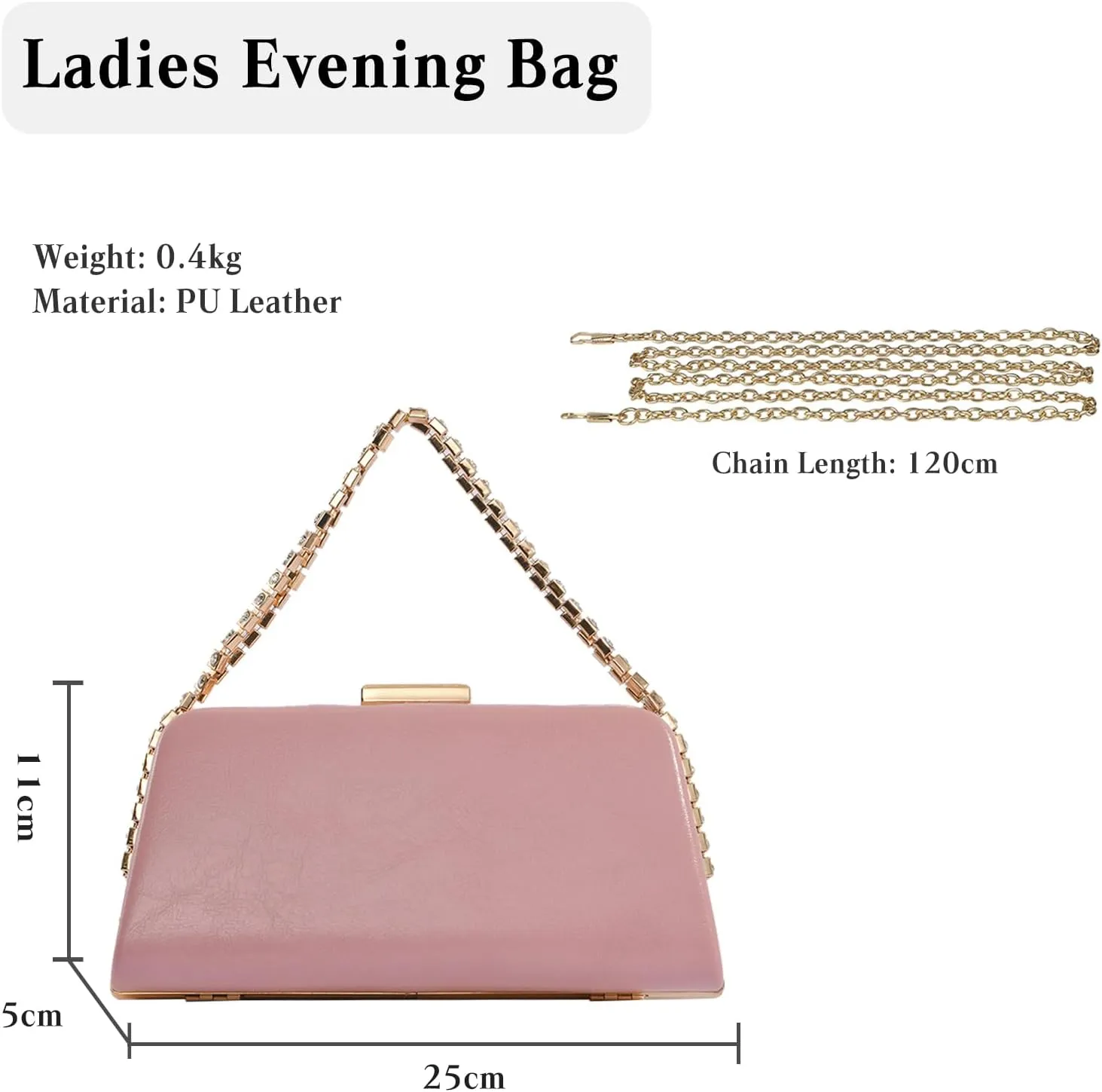 Rhinestone Clutch Bag Sparkly Evening Bag for Women Bridal Wedding Purse Glitter Shoulder Bag Crystal Crossbody Bag