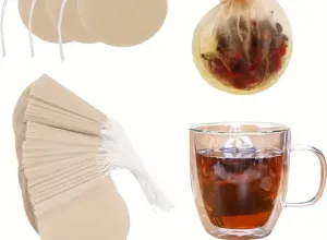 Round Disposable tea Bags