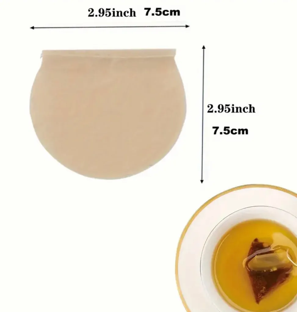 Round Disposable tea Bags