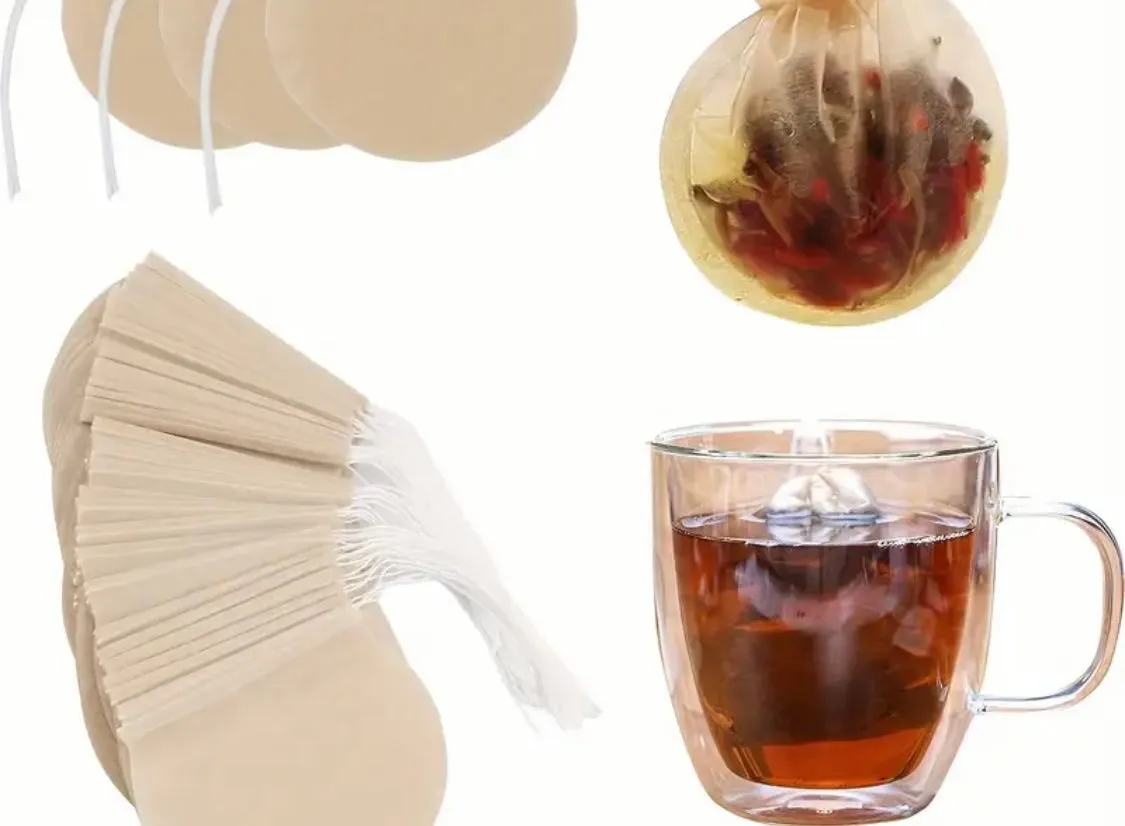 Round Disposable tea Bags