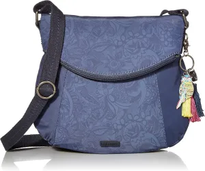 Sakroots Crossbody Bag in Eco-Twill, Multifunctional Purse with Adjustable Strap & Zipper Pockets