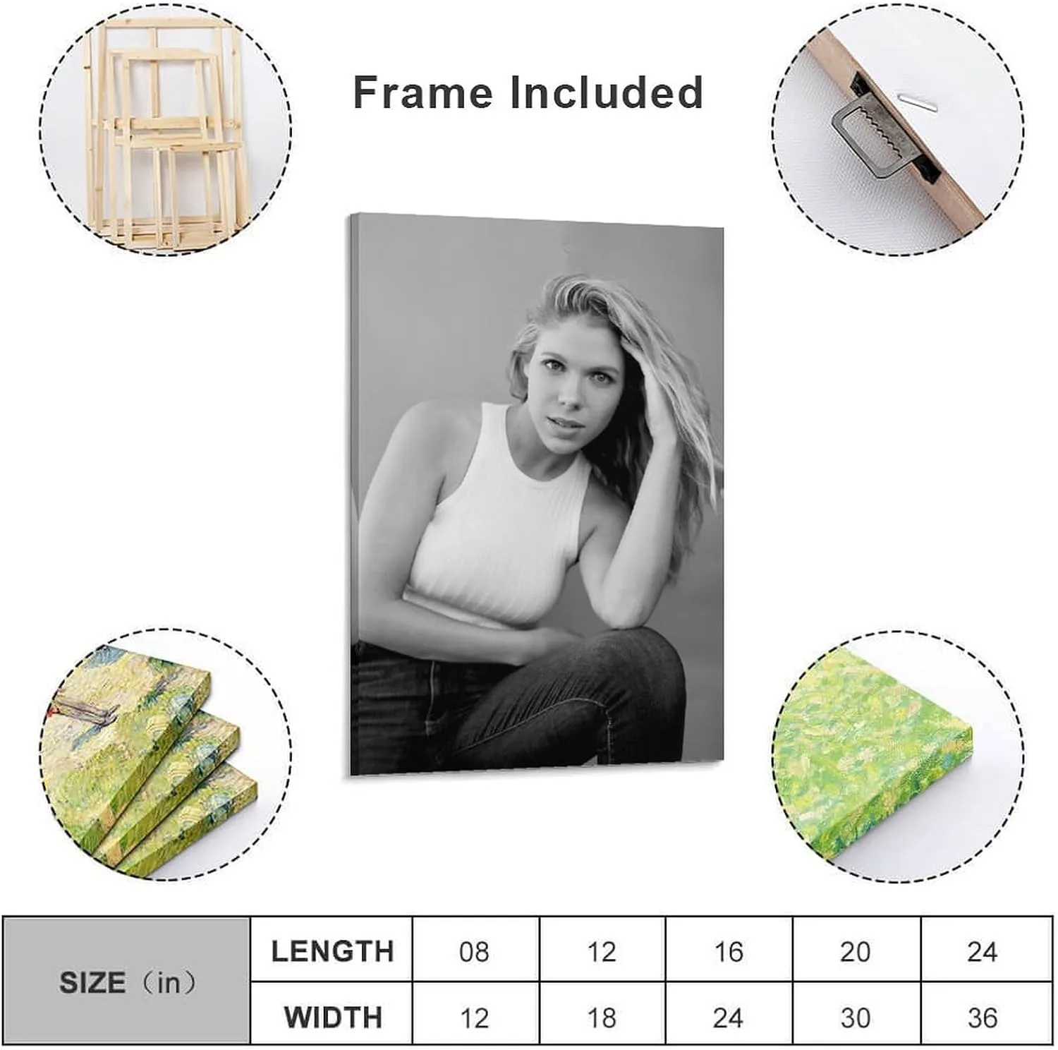 Samantha Brown Poster (12) Posters Wall Art Painting Canvas Gift Living Room Prints Bedroom Decor Poster Artworks 20x30inch(50x75cm)