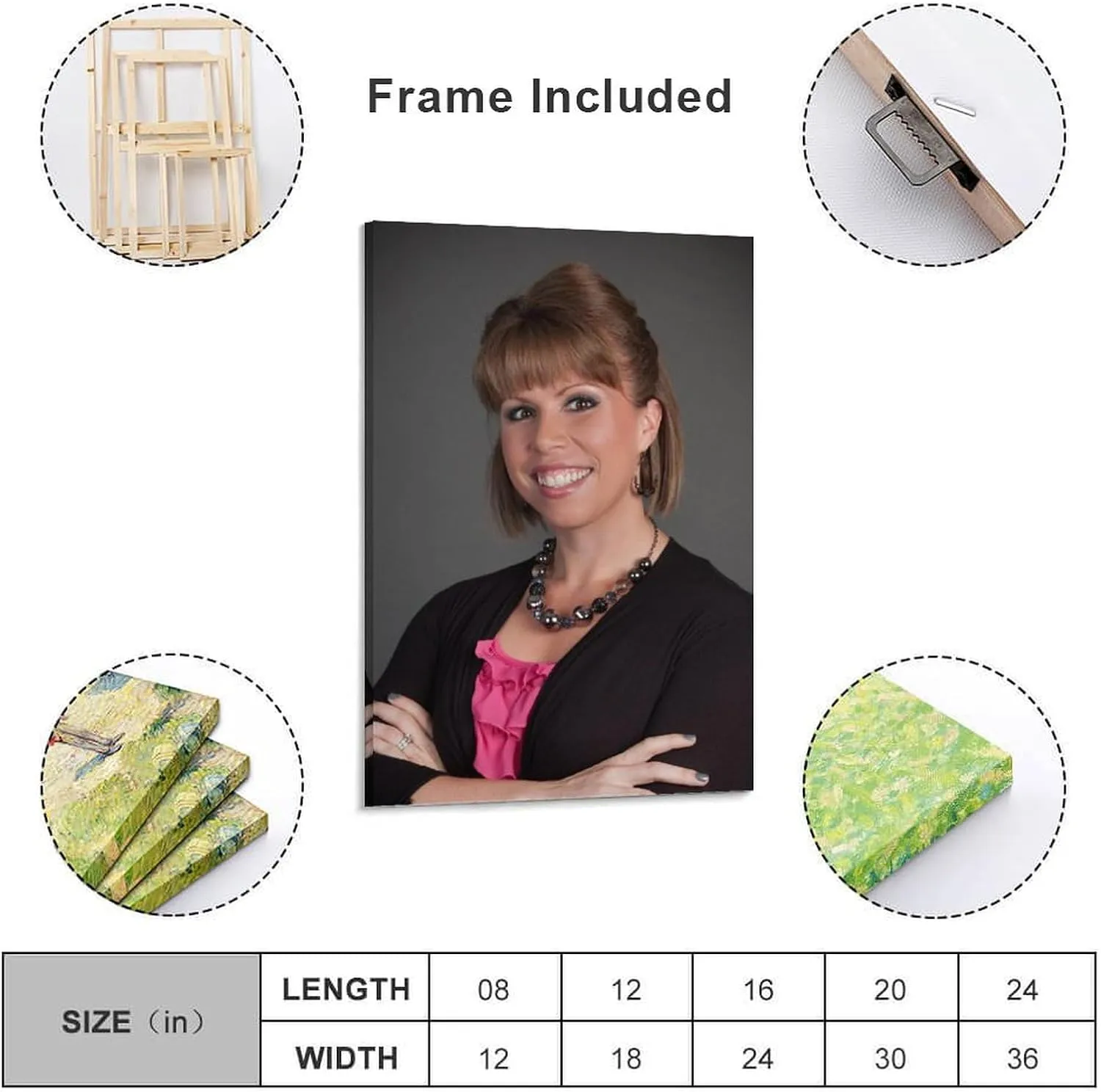 Samantha Brown Poster (17) Wall Art Picture Painting Poster Canvas Print Posters Artworks Bedroom Living Room Decor 20x30inch(50x75cm)