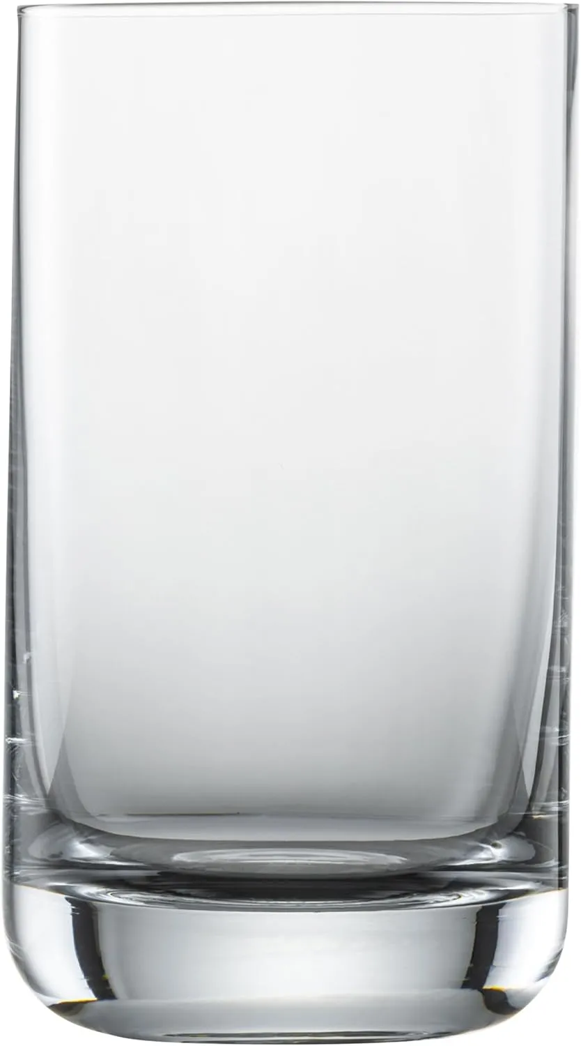 SCHOTT ZWIESEL Allround Gobelets Simple (set de 6), verre à boire rectiligne pour l'eau/ le jus de fruits, verre en cristal Tritan résistant au lave-vaisselle, fabriqué en Allemagne (n° d'art. 123661)