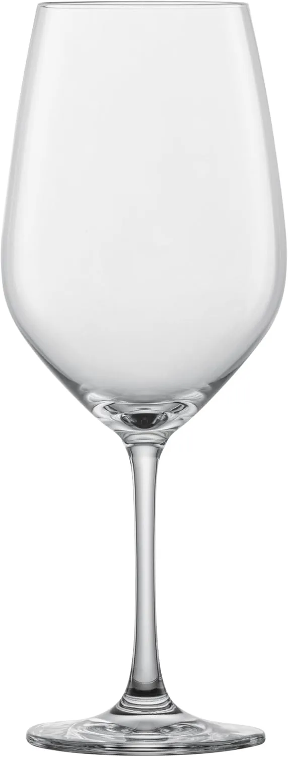 Schott Zwiesel Forté red wine glass (set of 4), classic crystal glasses for red wine or water, dishwasher-safe Tritan wine glasses, made in Germany (item no. 123612)