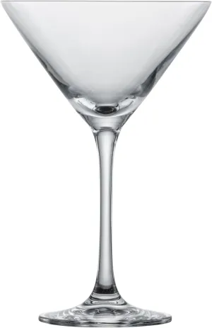 Schott Zwiesel Martini Glass Bar Special (Set of 4), Classic Martini Glasses, Dishwasher Safe Tritan Crystal Glasses, Made in Germany (Item No. 123658), Clear, Crystal