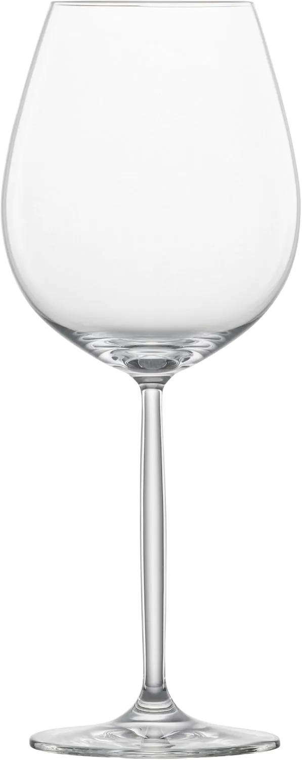 Schott Zwiesel Red Wine Glass Muse (Set of 4), Classic Crystal Glasses for Red Wine or Water, Dishwasher Safe Tritan Wine Glasses, Made in Germany (Item No. 123667)
