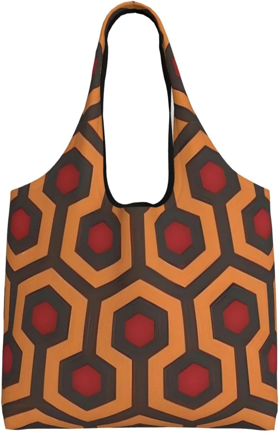 Shining Overlook Large Capacity Canvas Tote Bags for Shopping, Travel, and Daily Use