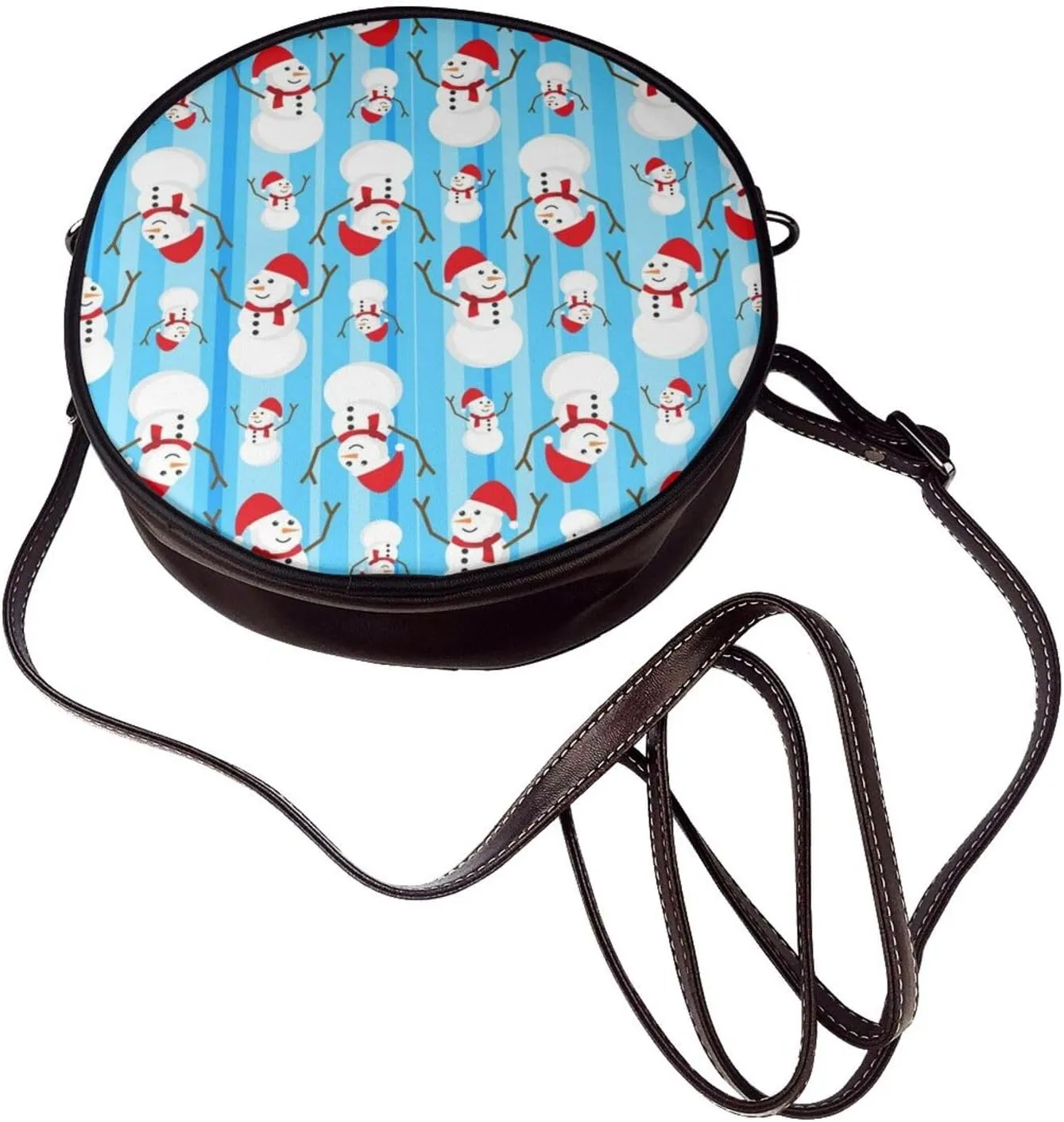 Shoulder Bag Circle Crossbody Bag for Women, Vintage Shoulder Purse, Round Purses Bag for Women