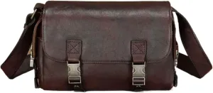 Shoulder Bags Mens Casual Daypacks Genuine Leather Messenger Bags Travel Bags Crossbody Bags Waist Packs(Brown)