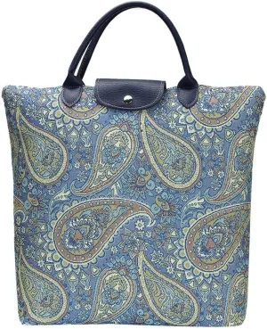 Signare Tapestry Foldable Tote Bag Reusable Shopping Bag Grocery Bag