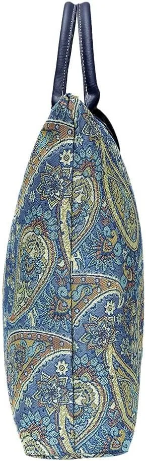 Signare Tapestry Foldable Tote Bag Reusable Shopping Bag Grocery Bag