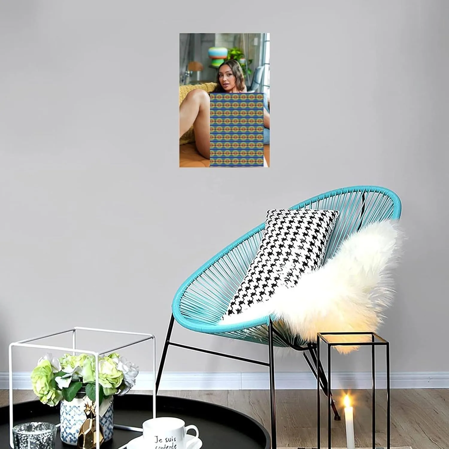 Sisi Rose Seductive Sexy Actor Decor Poster Portrait 2 Canvas Print Wall Art Decor Living Room Office Bedroom 12x18inch(30x45cm) Unframe-style