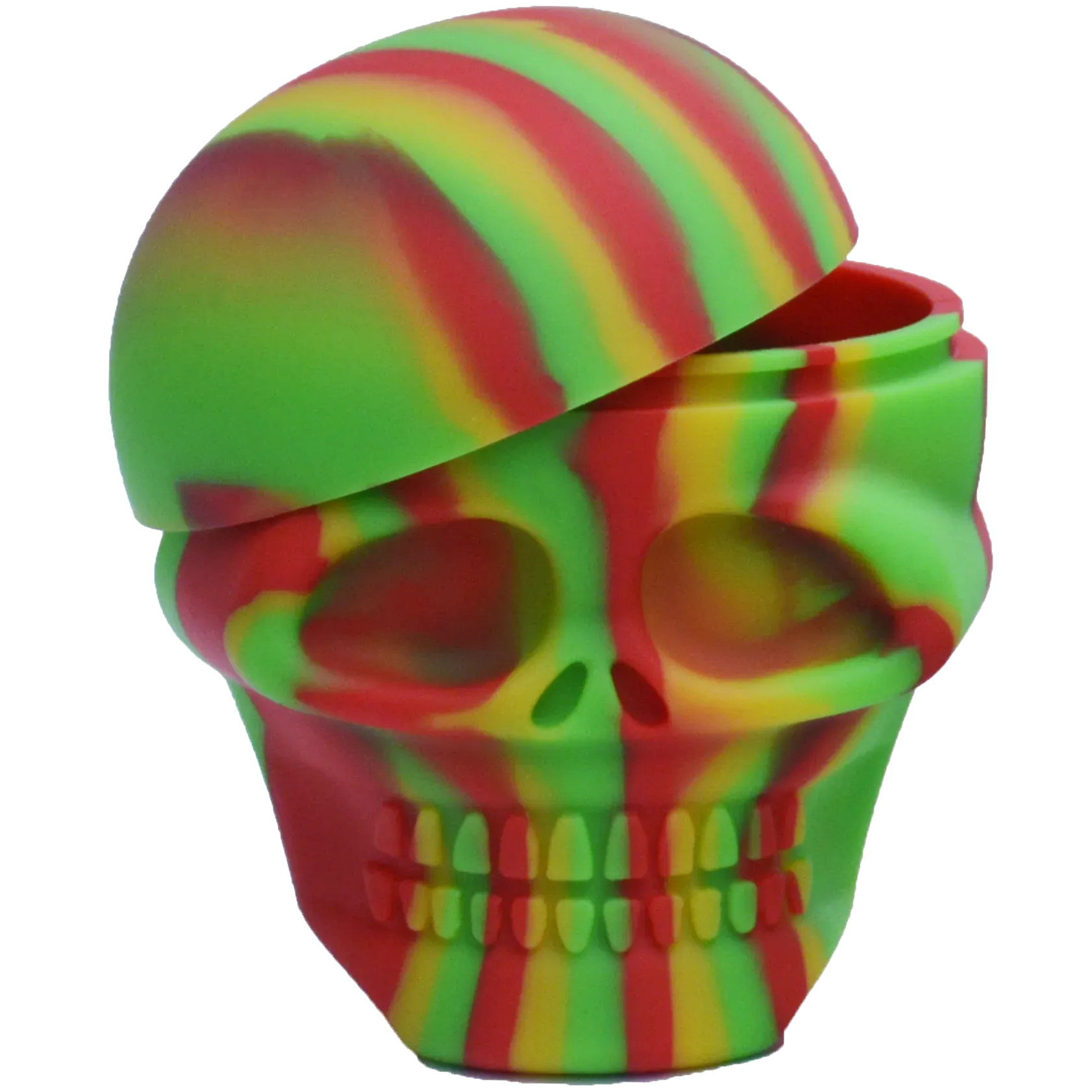 Skull Head Silicone Jar