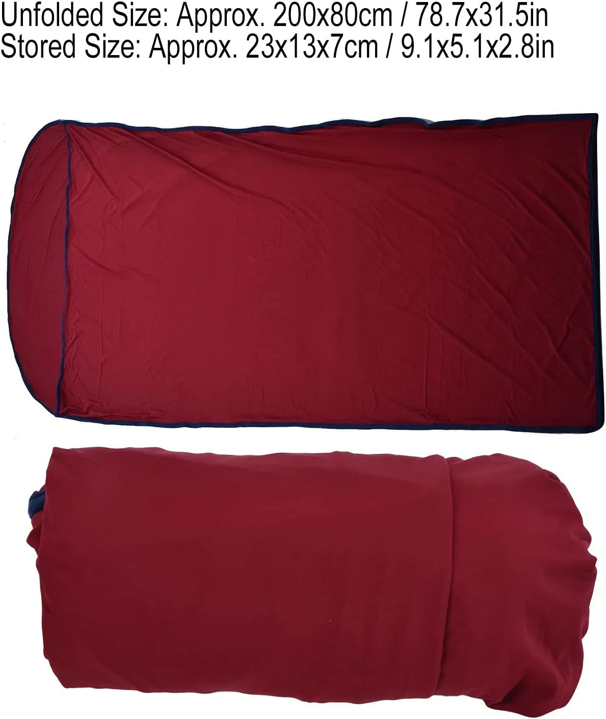 Sleeping Bag Liner Ultralight Multifunctional Elastic Sleeping Sack Liner for Outdoor Camping