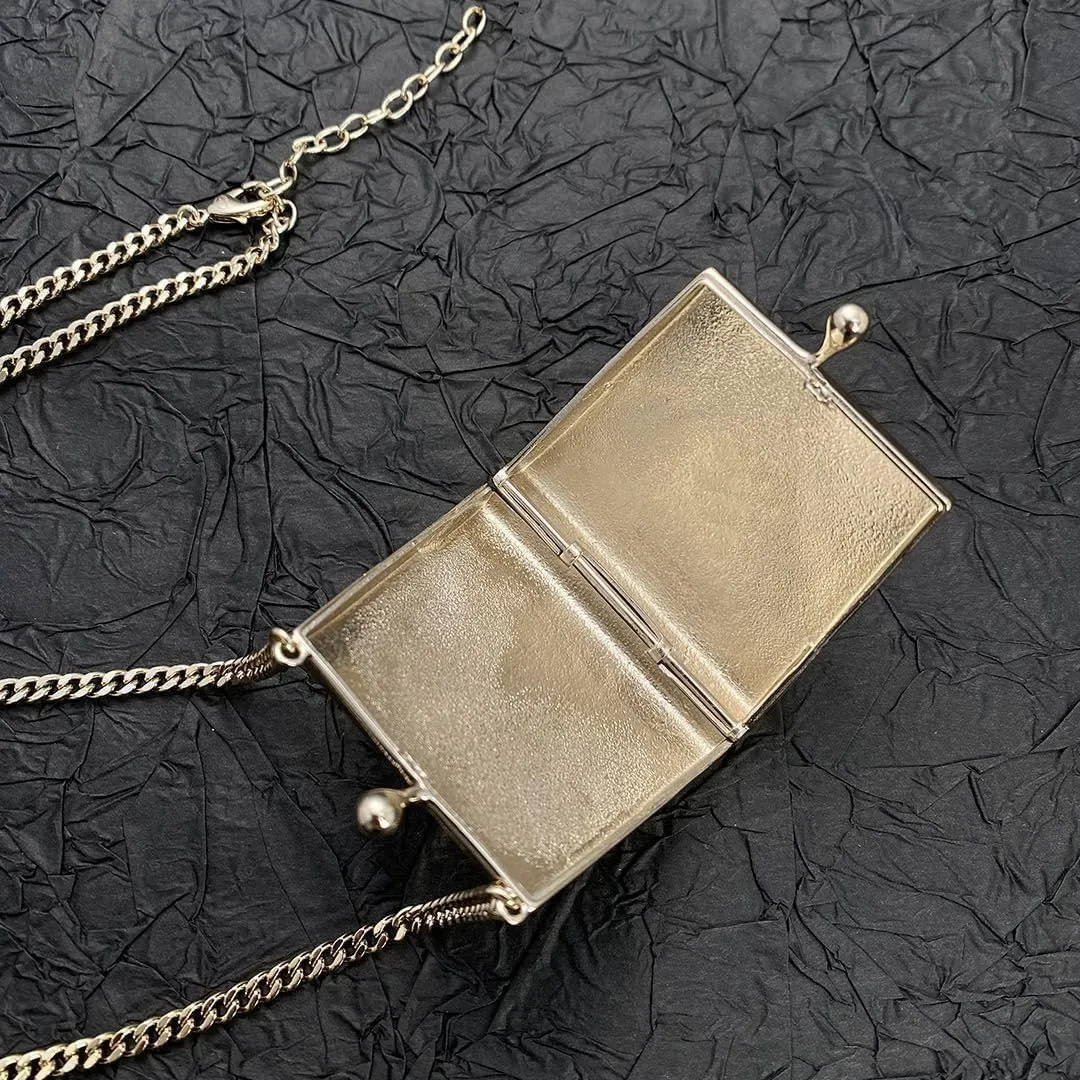 Small Belt Bag Women Vintage 2000s Accessories Mini Crossbody Purse Y2k Metal Gold Purses (Black,Mini)