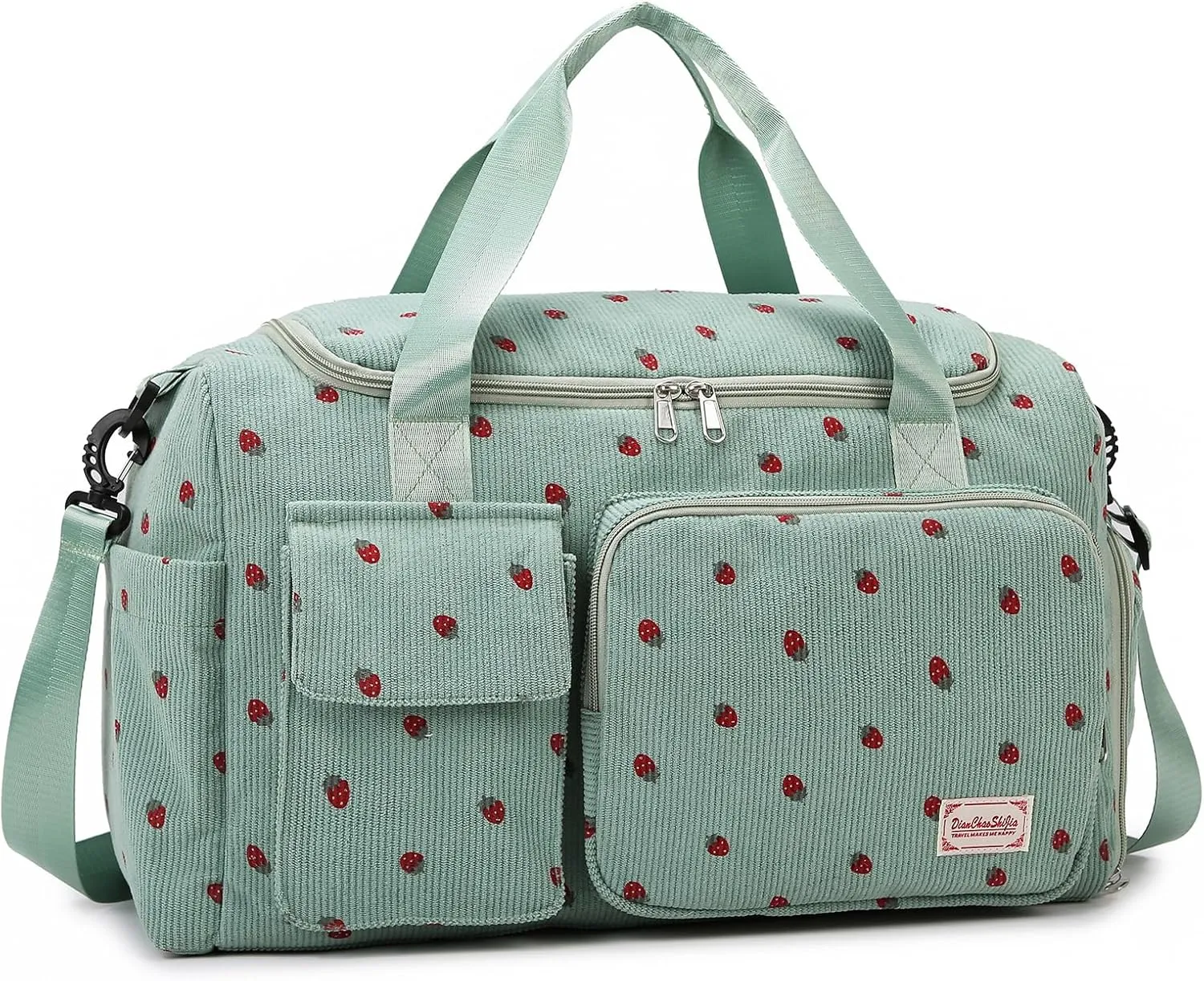 Small Gym Bags for Women, Travel Duffle Bag with Shoes Compartment, 4 in 1 Carry on Weekender Overnight Bag with Dry Wet Separated Pocket, Sport Gym Tote Bag for Yoga, Dance, Swimming, Workout, Ballet