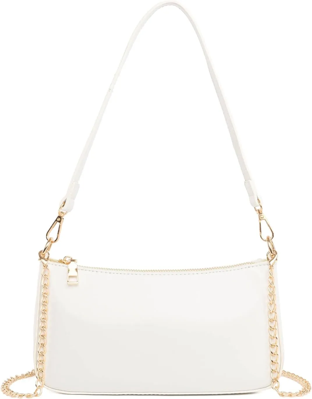 Small Shoulder Bag for Women Trendy Purse Retro Vegan Leather Hobo Purses Clutch Tote HandBags with Zipper Closure