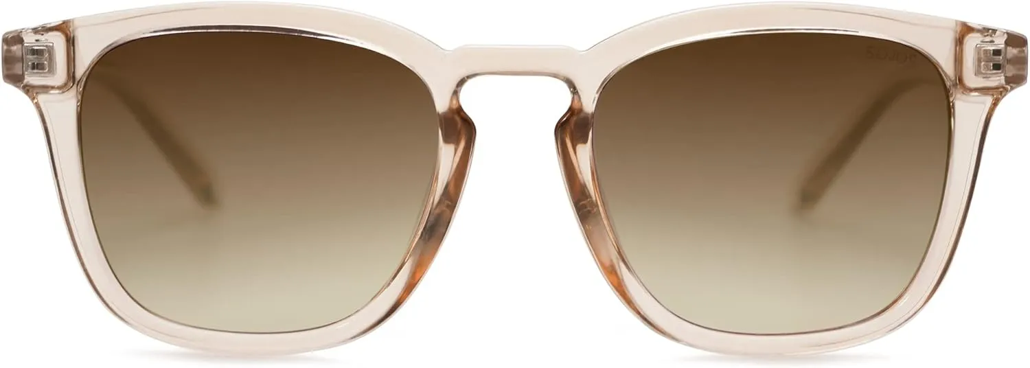 SOJOS Polarized Sunglasses for Women Men Classic Vintage Style Shades