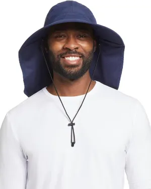 Solbari Unisex Outback Travel Hat UPF 50 , Packable Wide Brim Sun Protection with Breathable Mesh Panels for Travel & Outdoor