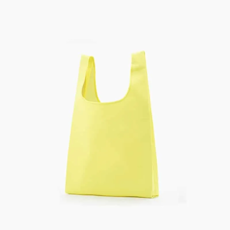 Solid Color Oxford Shopping Bag