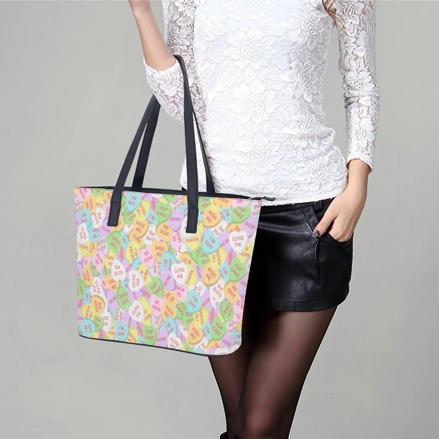 Southwest Canyons Diamon A Leather Handbag with Large Capacity And Portability